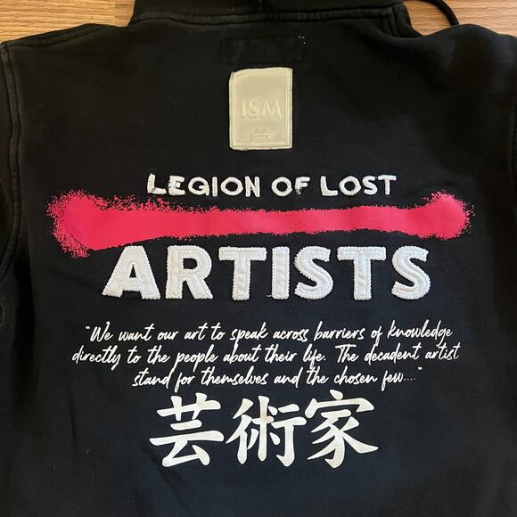 RARE Iro-Ochi Graphic Hoodie M | Legion of Lost Artists Tokyo Japan Streetwear - Picture 6 of 13